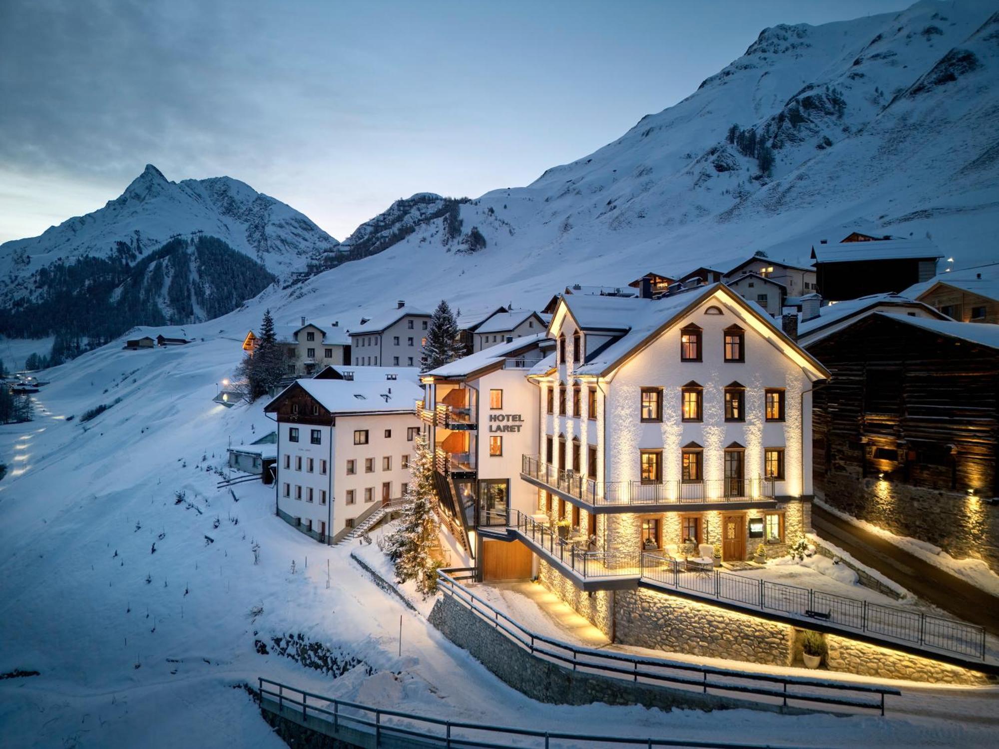 Laret Private Boutique Hotel - Adults Only Samnaun Esterno foto