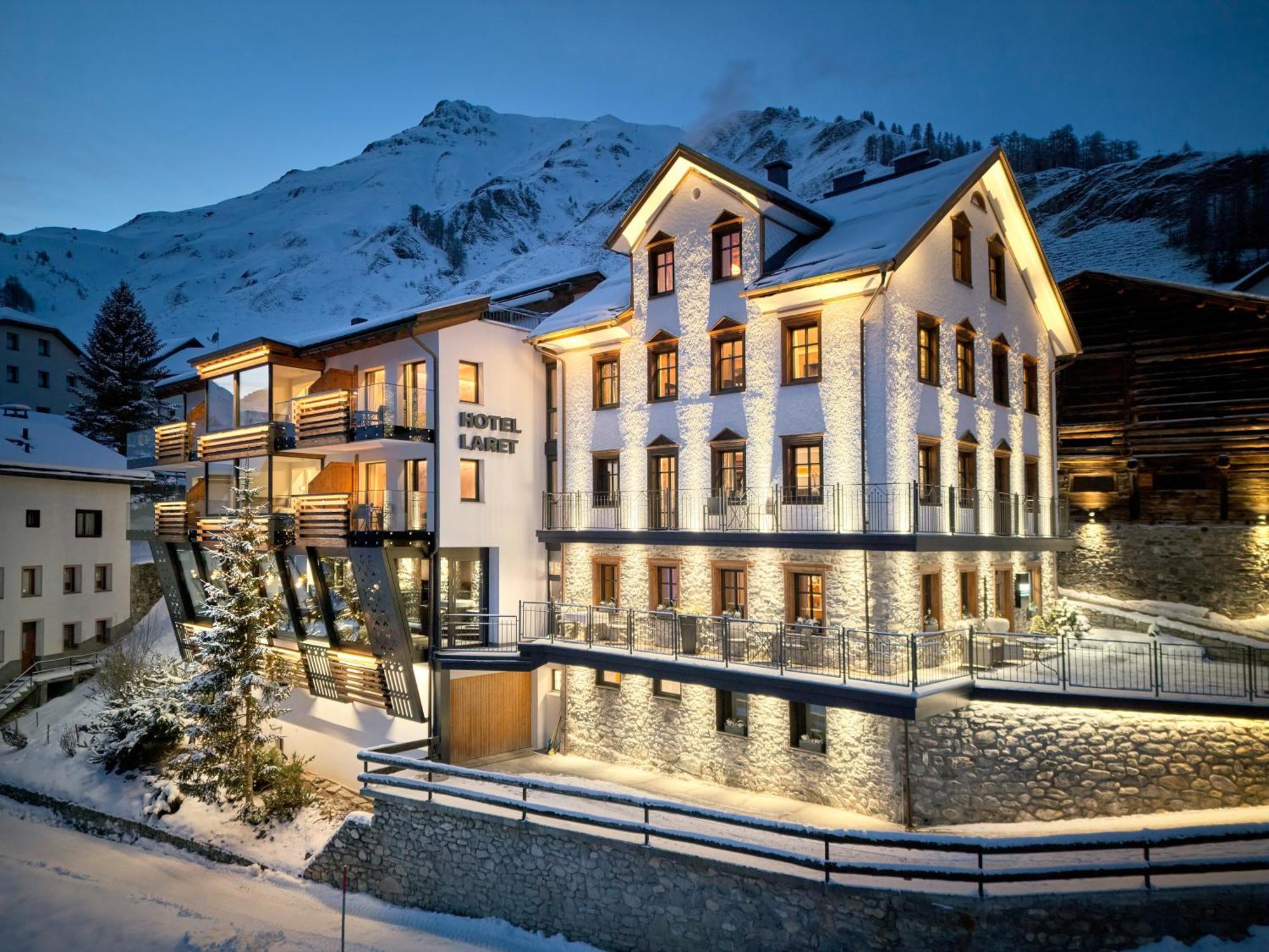 Laret Private Boutique Hotel - Adults Only Samnaun Esterno foto